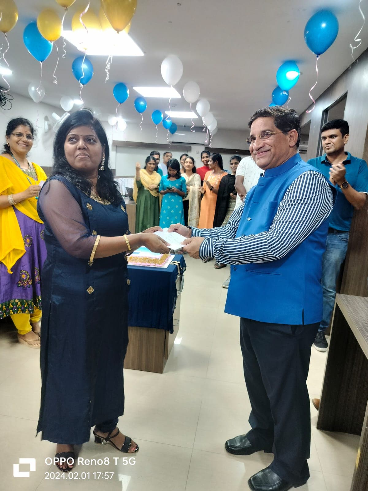 Team celebration at PRIME's Chennai office 1st anniversary